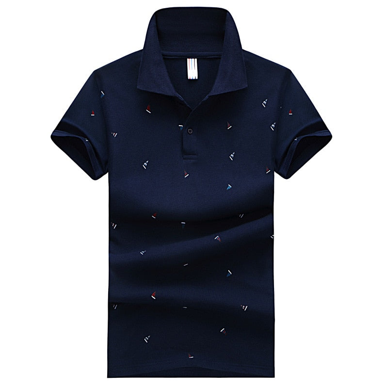 Aarav | Stilvoll gemustertes Poloshirt